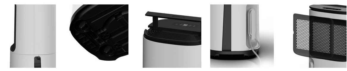 metoda instalacji MeacoDry Arete® One 20L