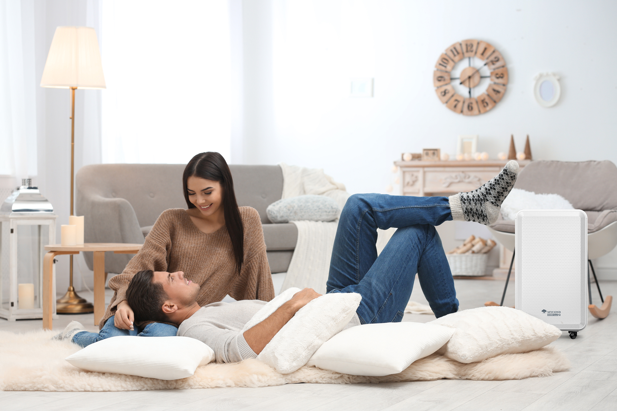 osuszacz w salonie