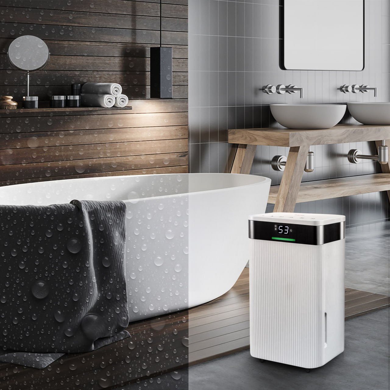 Suszenie mokrej odzieży z mycond tibo eco 12