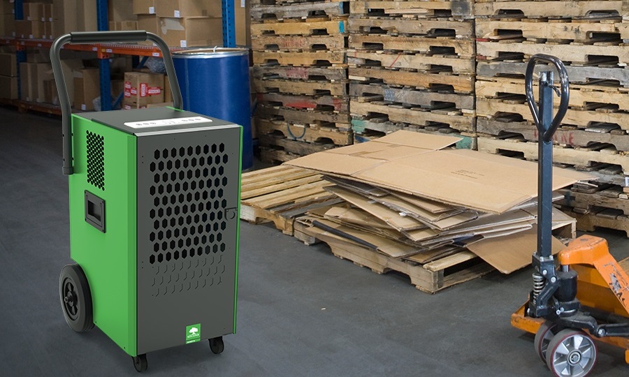 osuszacz w magazynie