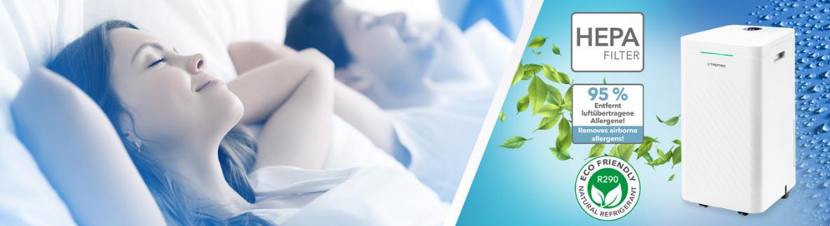 najlepsze osuszacze powietrza z filtrem HEPA