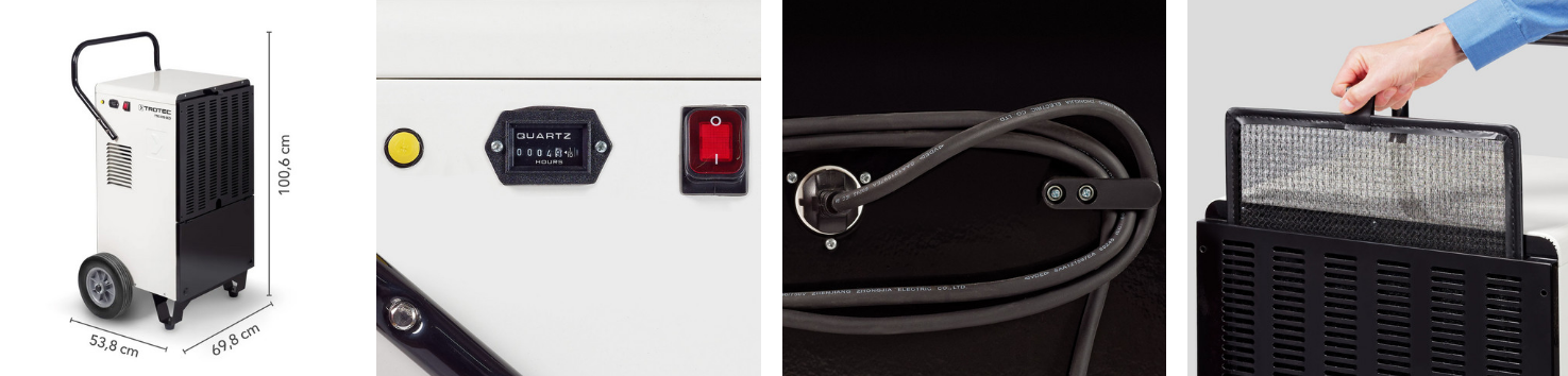 Przykład działania Trotec TTK 570 ECO