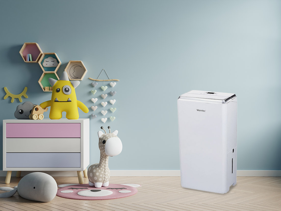 Warmtec ODT-50 Wifi w pokoju dziecięcym