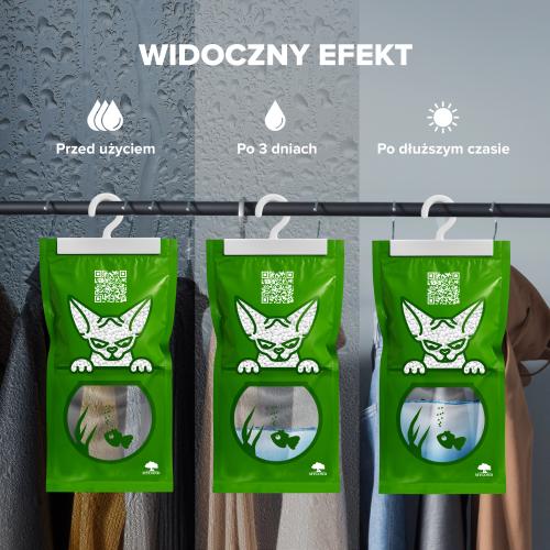 Pochłaniacz wilgoci na wieszaku Mycond do domu