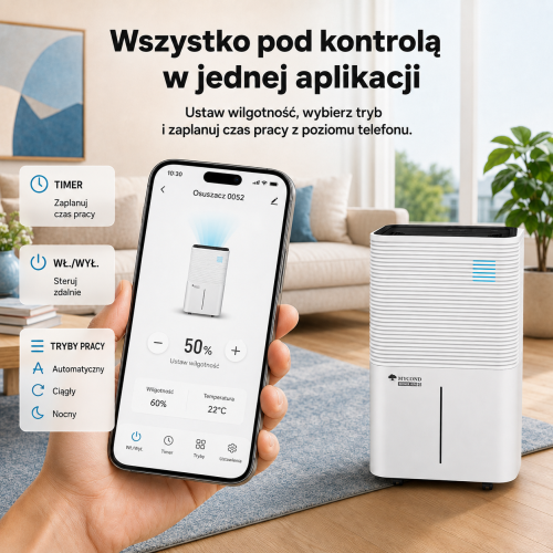 Domowe osuszacze powietrza MYCOND Roomer HEPA 25 - obraz 11