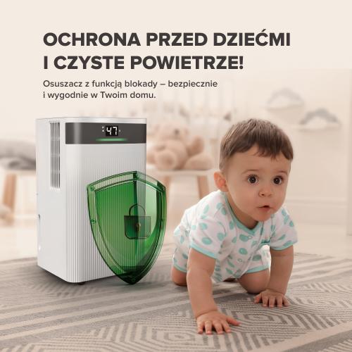 Domowe osuszacze powietrza MYCOND Tibo Eco 12 - obraz 9