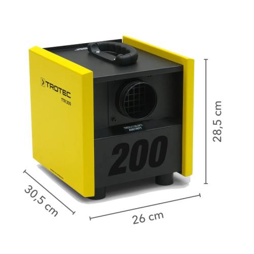 adsorpcyjny osuszacze powietrza Trotec TTR 200 - obraz 2