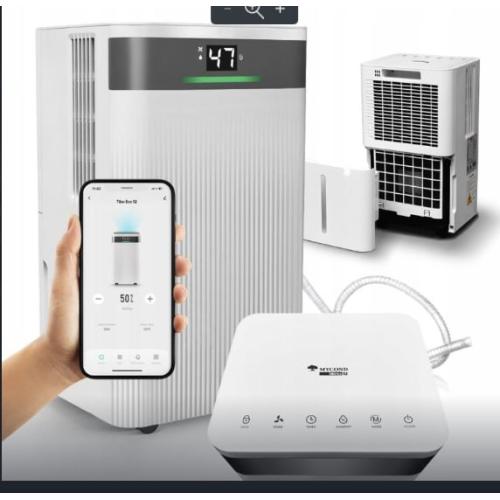 Elektryczny osuszacz powietrza MYCOND Tibo Eco 12L/24h Wi-Fi, Higrostat