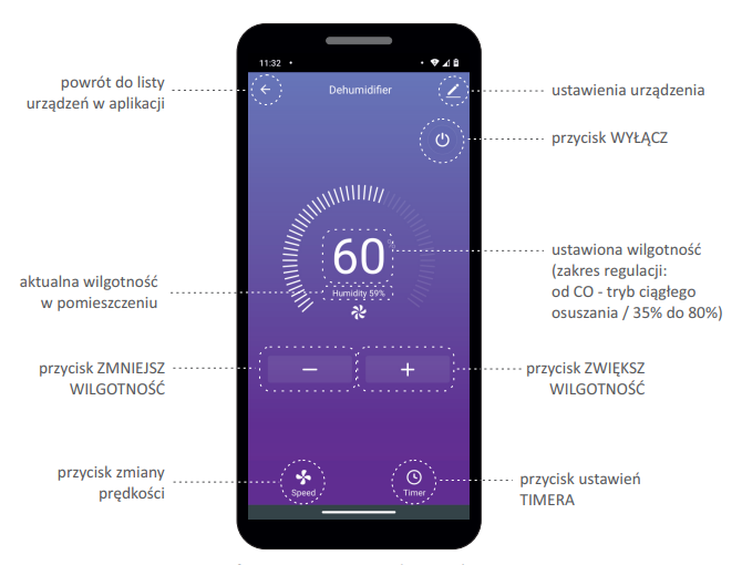 Konfiguracja aplikacji mobilnej Warmtec ODT-50 Wi-Fi